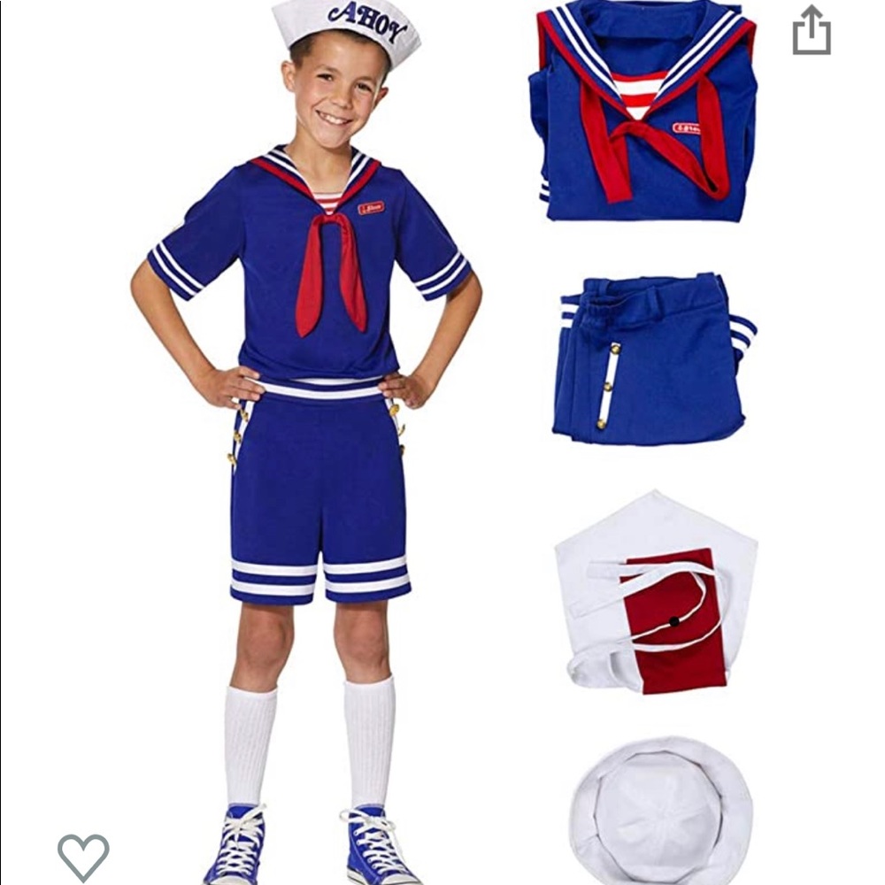 SOLD - Stranger Things Steve Scoops Ahoy Costume